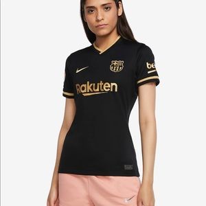 FC Barcelona 2020/21 Stadium Away Women's Soccer Jersey Size Small